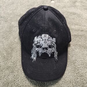 Vintage 2007 WWE Authentic Triple H Genibus Nitito Canis Hat Black Embroidered